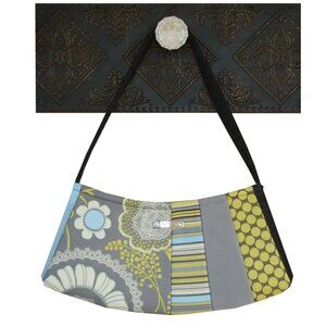 jennjohn Early Grey Tea handmade bag purse Vera Bradley style vintage